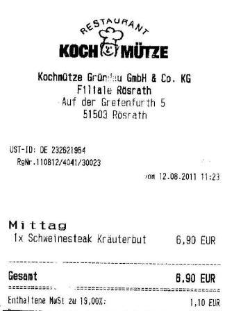 eware Hffner Kochmtze Restaurant